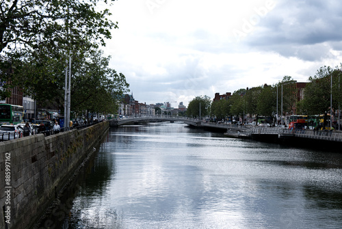 Dublin - River Liffey from O'Connell Bridge