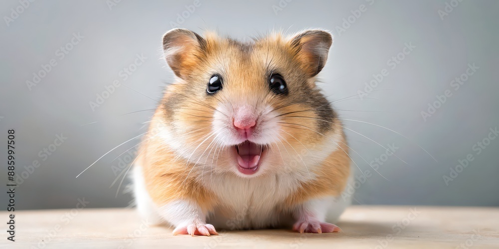 Passionate hamster expressing enthusiasm and energy, hamster, passion, enthusiasm, cute, furry, small, adorable, pet, animal Passionate hamster expressing enthusiasm and energy, hamster, passion, enthusiasm, cute, furry, small, adorable, pet, animal