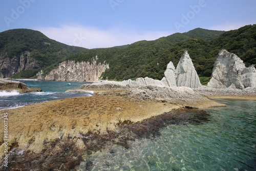 Traveling around the Shimokita Peninsula in summer photo