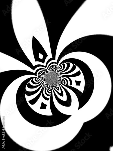 black and white background