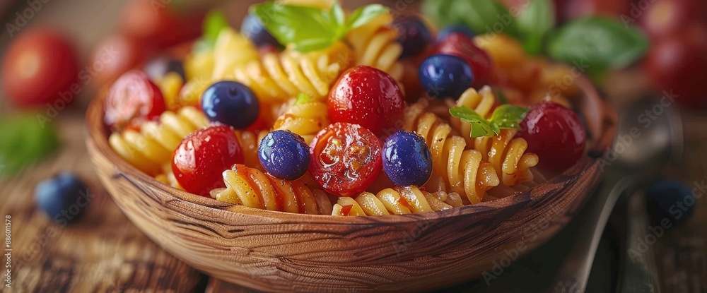 Healthy vegetable protein pasta, Image Background Healthy vegetable protein pasta, Image Background