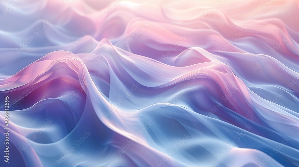 3D Rendered Modern Abstract Wallpaper, Textured Flowing Lines and Waves in Pastel Blue, Indigo, Violet, and Purple Palette, Serene and Elegant. 3D Rendered Modern Abstract Wallpaper, Textured Flowing Lines and Waves in Pastel Blue, Indigo, Violet, and Purple Palette, Serene and Elegant.