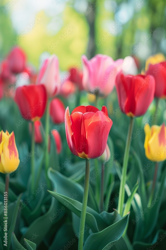 Tulips. Gorgeous flowers. The Tulip Festival in St. Petersburg, Russia Tulips. Gorgeous flowers. The Tulip Festival in St. Petersburg, Russia