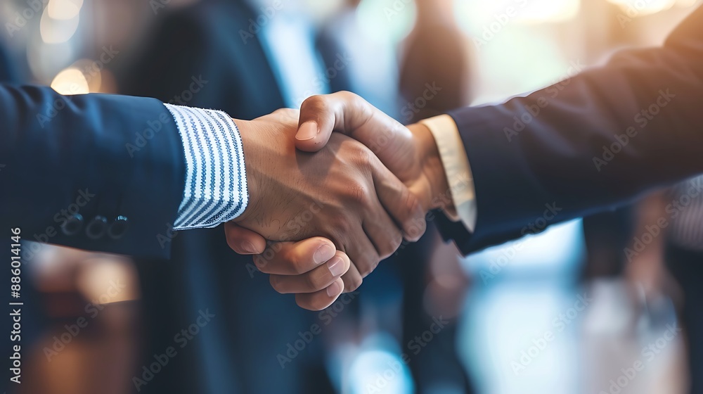 Successful businesspeople shaking hands, sealing deals, partnership, corporate Successful businesspeople shaking hands, sealing deals, partnership, corporate