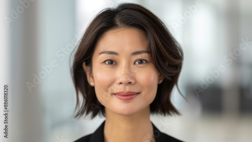 Free Download smiling elegant confident young professional Korea - GFXLoad
