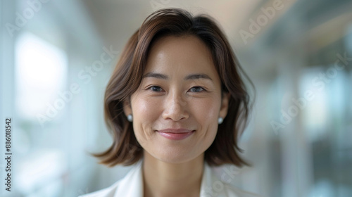Free Download smiling elegant confident young professional Korea - GFXLoad