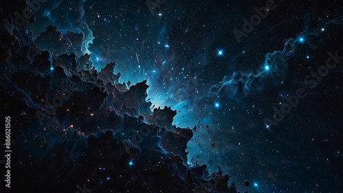 Dark matter in space photo