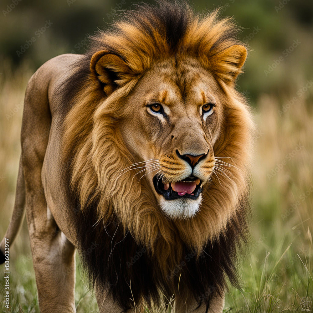 Lion Fake Puma Panther CGI Strong Beautiful Big cat Fur Lion Fake Puma Panther CGI Strong Beautiful Big cat Fur
