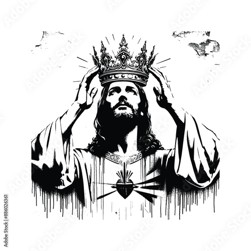 Crown of Glory Capture Jesus placing a radiant crown on a believers head