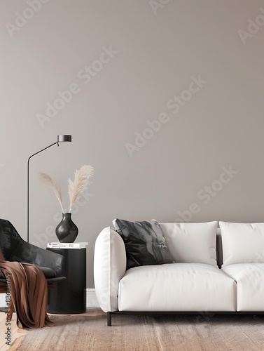 Modern home interior design featuring multifunctional and modular furniture