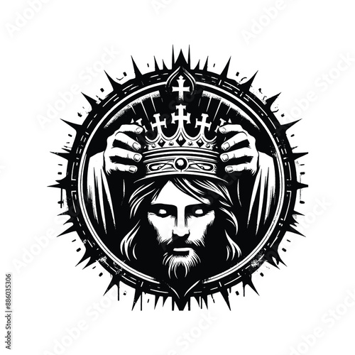 Crown of Life Illustrate Jesus placing a crown on a faithful believers head