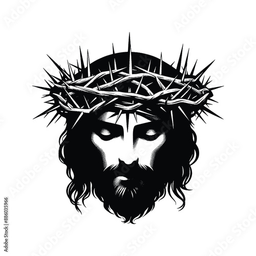Crown of Thorns Illustrate the crown of thorns placed on Jesus head