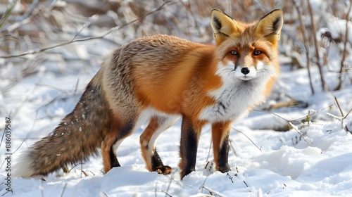 Red Fox in Winter