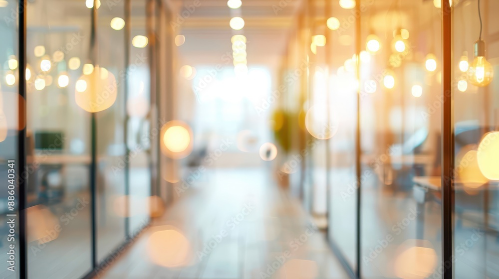 Colorful office space with a warm lighting ambiance, modern furniture, and green plants, promoting a vibrant work environment. Colorful office space with a warm lighting ambiance, modern furniture, and green plants, promoting a vibrant work environment.