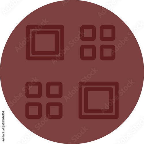 grid Vector Line Maroon Circle Maroon