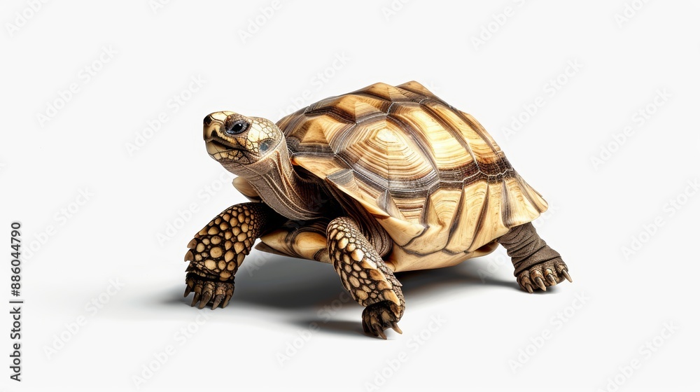 Obraz premium Turtle isolated on white background
