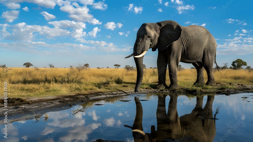 Fototapeta premium African Elephant in Chobe National Park, Botswana
