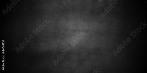 	
Black texture chalk board and black board background. stone concrete texture grunge backdrop background anthracite panorama. Panorama dark grey black slate background or texture.