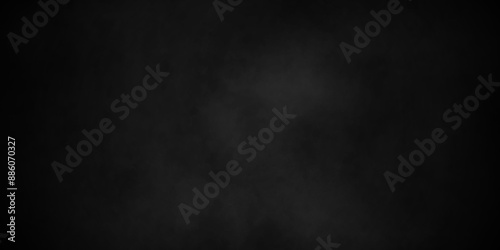 Abstract Black texture chalk board and black board background. stone concrete texture grunge backdrop background anthracite panorama. Panorama dark grey black slate background or texture. © MdLothfor