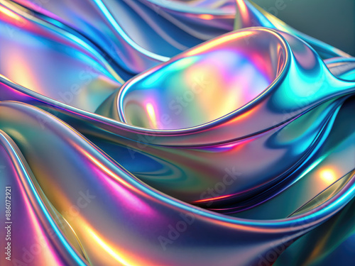 4K Hologram Background