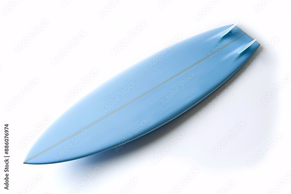 a blue surfboard with a yellow line a blue surfboard with a yellow line