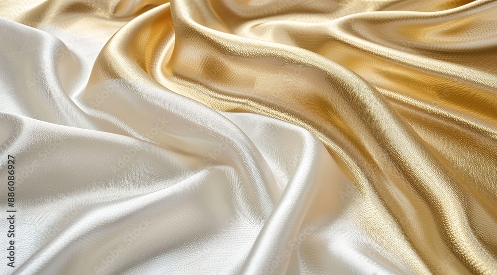 Obraz premium silk fabric background