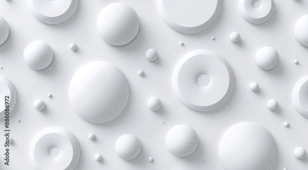white pills on the surface
