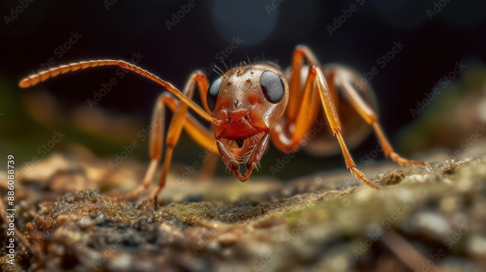 Close-up of a Red Ant Close-up of a Red Ant