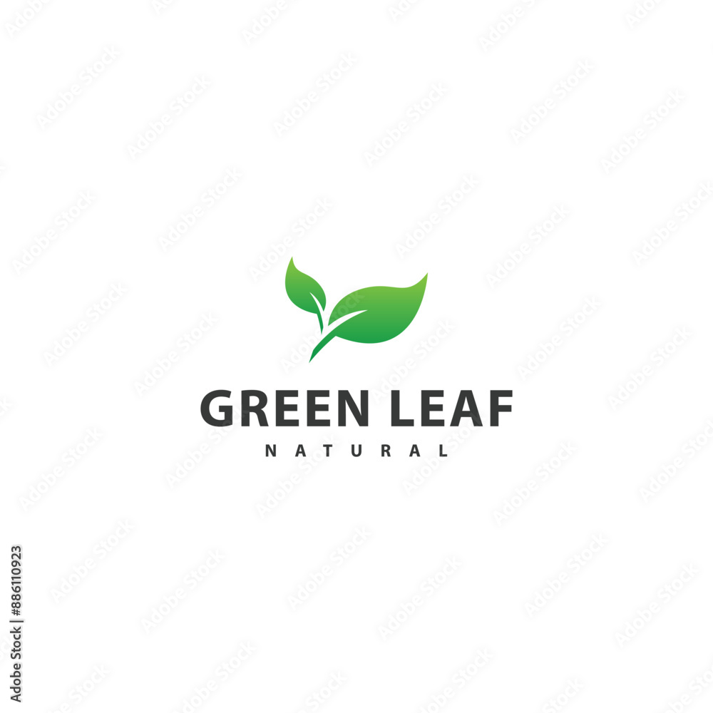 Abstract leaf logo vector illustration Abstract leaf logo vector illustration