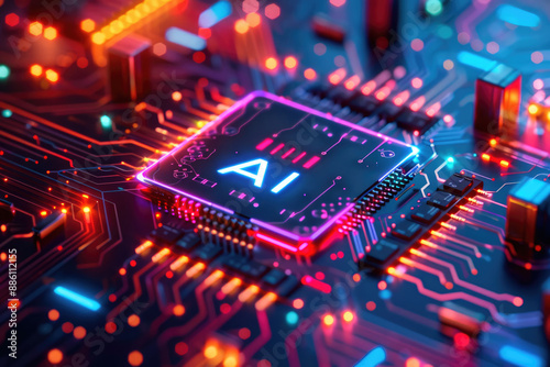 Artificial intelligence chip, cyber style