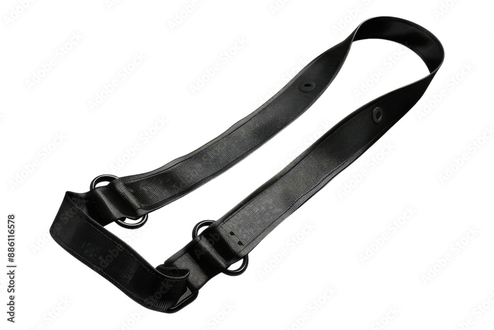 Adjustable strap for comfort and secure isolated on transparent background Adjustable strap for comfort and secure isolated on transparent background