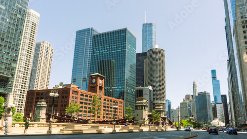 Reid, Murdoch & Co. Building in Chicago next to the Riverwalk.  photo