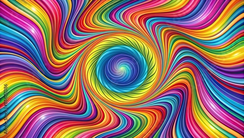 Abstract groovy background with swirling waves and psychedelic twist, Y2k, aesthetic, groovy, hippie, background, waves, swirl