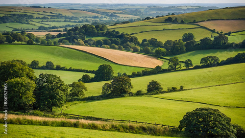 landscape of region country