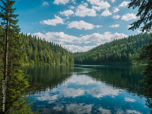 lake in yosemite