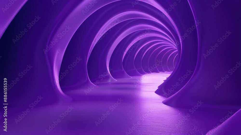 Purple Tunnel of Light Purple Tunnel of Light
