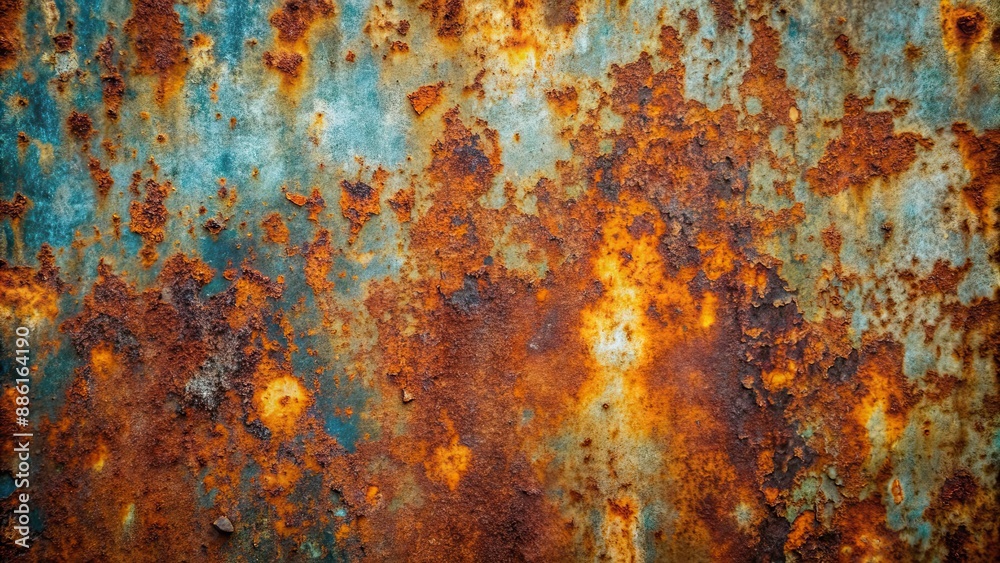 Rusty metal texture with corrosion and weathered patina , corroded, aged, distressed, weathered, oxidized, worn, rusty Rusty metal texture with corrosion and weathered patina , corroded, aged, distressed, weathered, oxidized, worn, rusty