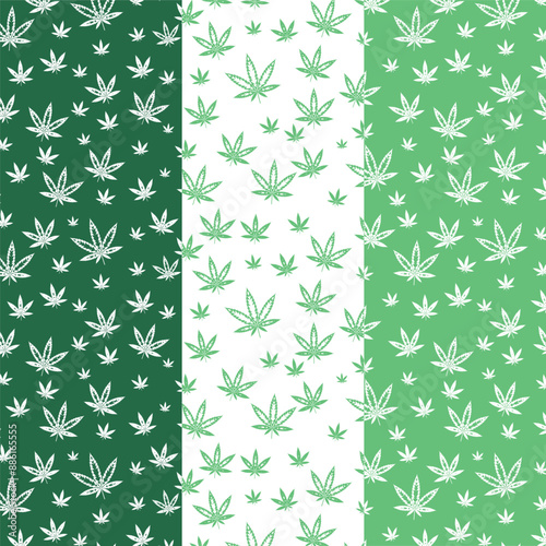 Marijuana Leaf Pattern