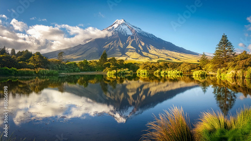 lake in the mountains