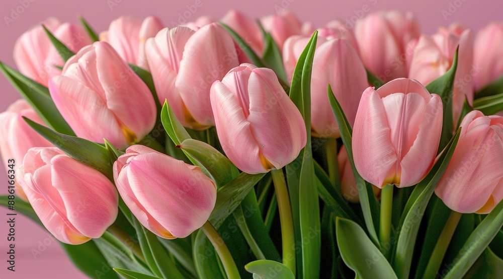 Fototapeta premium bouquet of tulips