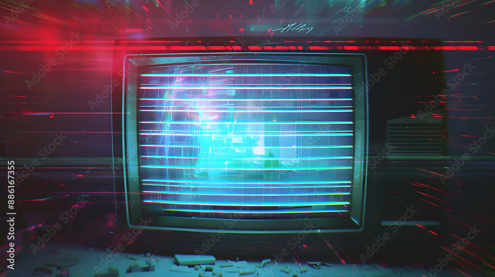 Glitch noise static television VFX pack. Visual video effects stripes background, CRT TV screen no signal glitch effect design Glitch noise static television VFX pack. Visual video effects stripes background, CRT TV screen no signal glitch effect design
