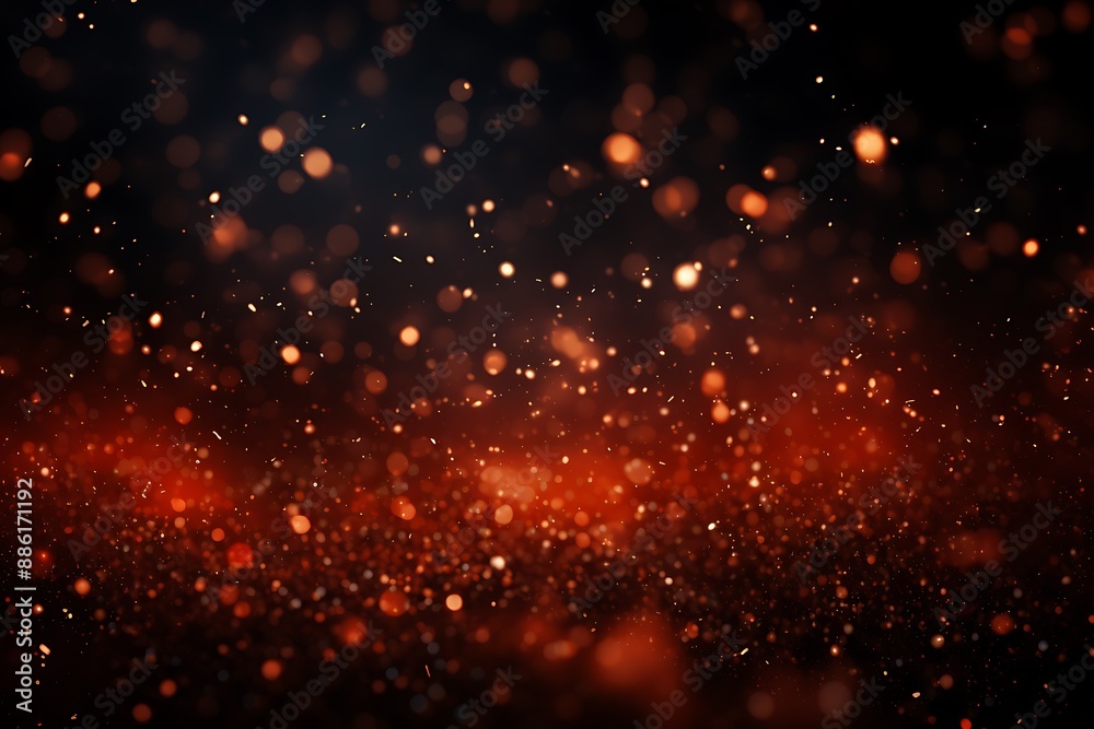 Fototapeta premium abstract gold bokeh lights background. gold and black. de-focused