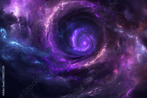 Spiral galaxy background © Emanuel