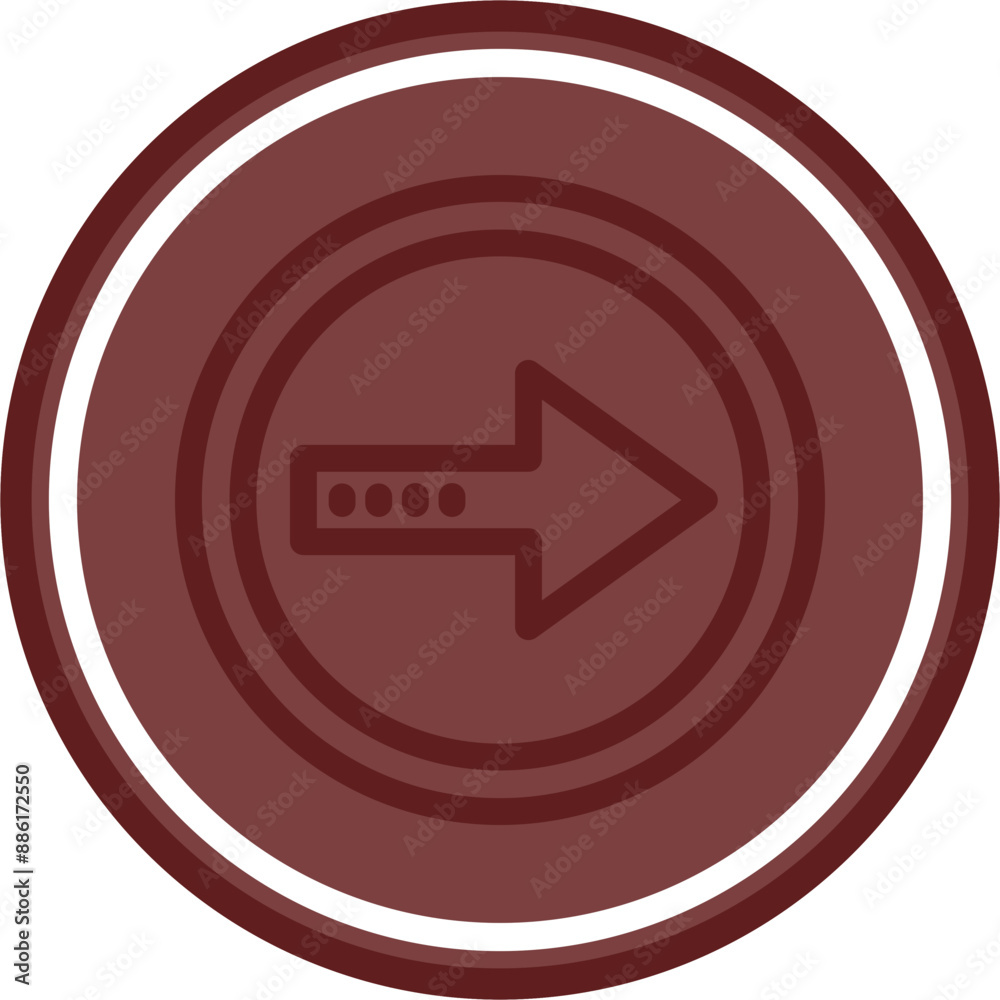 arrowright Vector Line Double Circle Maroon arrowright Vector Line Double Circle Maroon