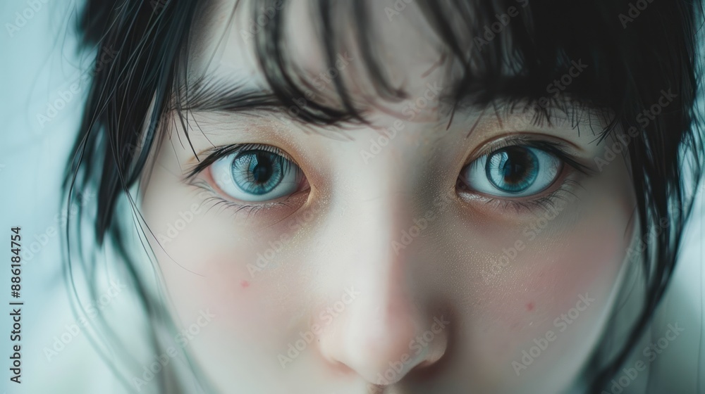 Close Up Portrait of a Woman's Eyes