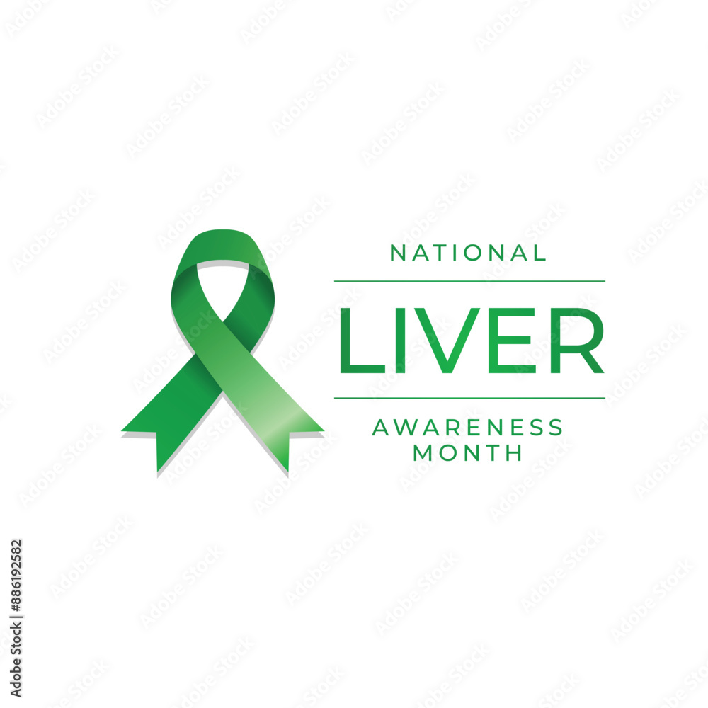 vector graphic of National Liver Awareness Month ideal for National Liver Awareness Month celebration. vector graphic of National Liver Awareness Month ideal for National Liver Awareness Month celebration.