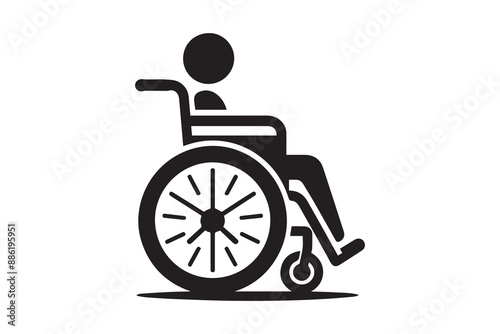 Wheelchair / handicapped access sign or symbol