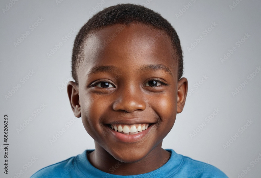 Portrait view of a regular happy smiling Malawi boy, ultra realistic, candid, social media, avatar image, plain solid background Portrait view of a regular happy smiling Malawi boy, ultra realistic, candid, social media, avatar image, plain solid background