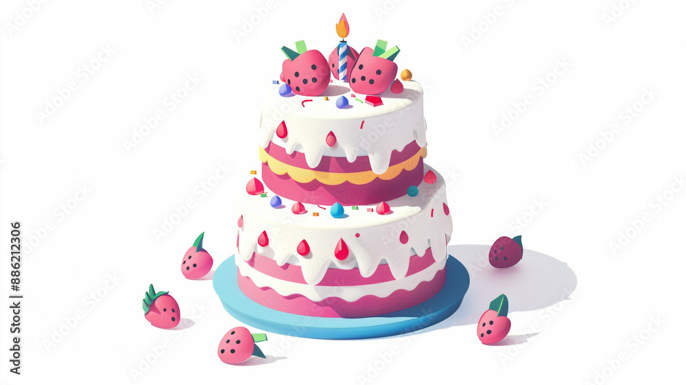 Vanilla sponge cake with fruits on white background. vanilla sponge cake, sponge cake with fruits, fruit cake, vanilla cake, cake with berries, dessert cake, homemade cake, bakery cake, Vanilla sponge cake with fruits on white background. vanilla sponge cake, sponge cake with fruits, fruit cake, vanilla cake, cake with berries, dessert cake, homemade cake, bakery cake,