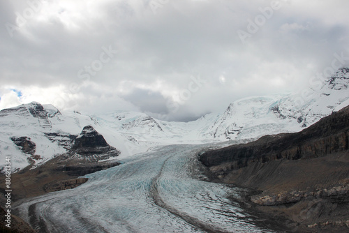 Icefield Glacier in Mount Robson Provincial Park, British Columbia, Canada photo